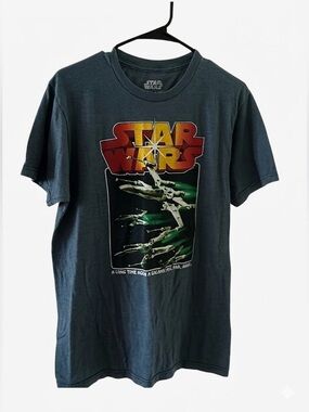Star Wars Vintage Style X-Wing Graphic Tee - Size M